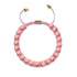 Sorbet à la fraise | Or 18 carats x Jade | Bracelet Vitalité